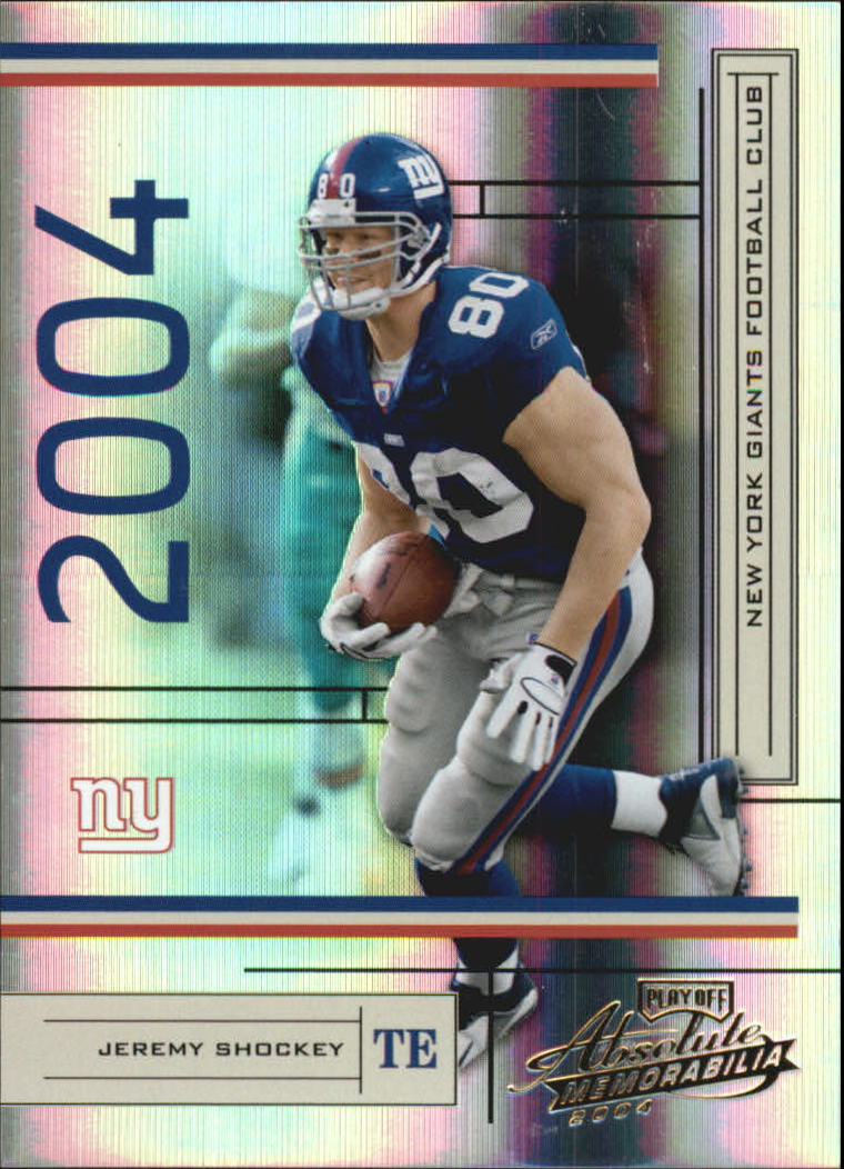 2004 Absolute Memorabilia #91 Jeremy Shockey