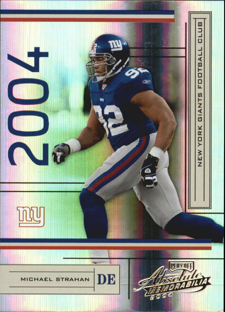 2004 Absolute Memorabilia #93 Michael Strahan