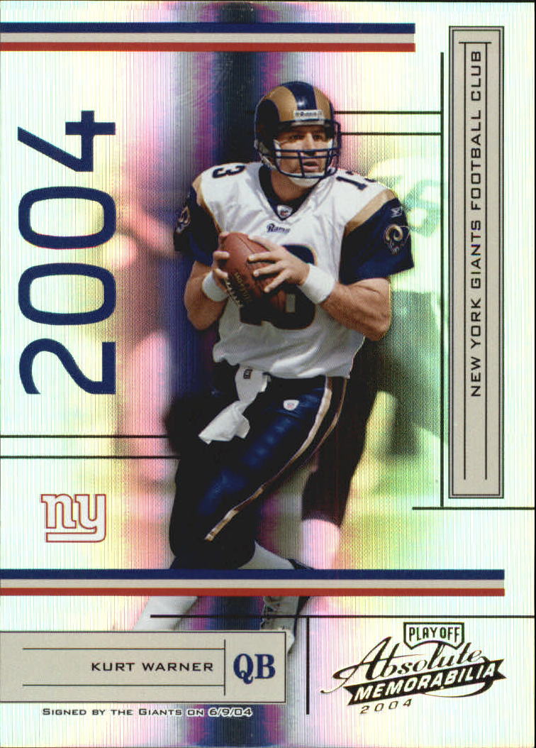 2004 Absolute Memorabilia #131 Kurt Warner