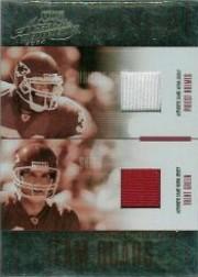 2004 Absolute Memorabilia Team Quads Material #TQ8 Holmes/Green/Gonz/Hall