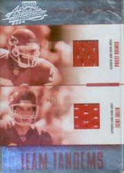 2004 Absolute Memorabilia Team Tandems Material #TT12 Priest Holmes/Trent Green