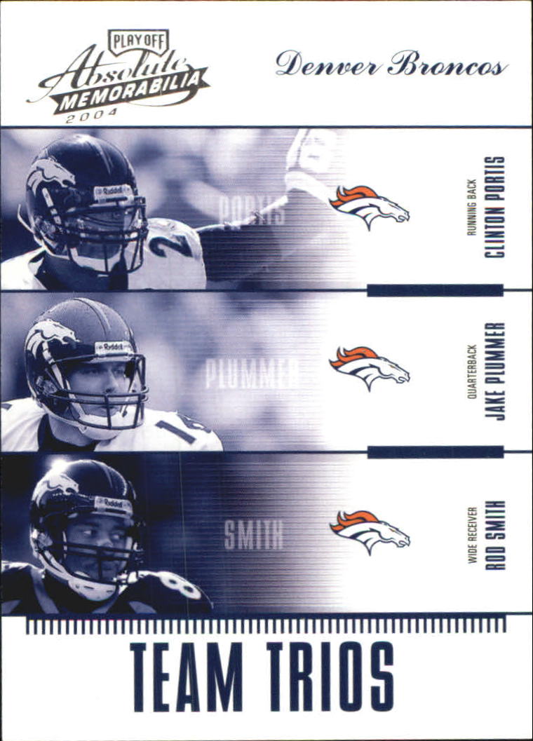 2004 Absolute Memorabilia Team Trios #TTR8 Portis/Ro.Smith/Plummer