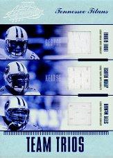 2004 Absolute Memorabilia Team Trios Material #TTR24 George/McNair/Kearse