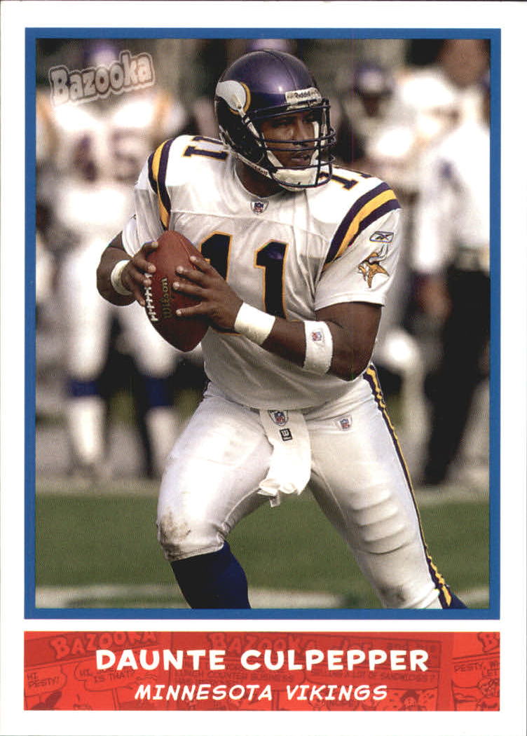 2004 Bazooka #9 Daunte Culpepper