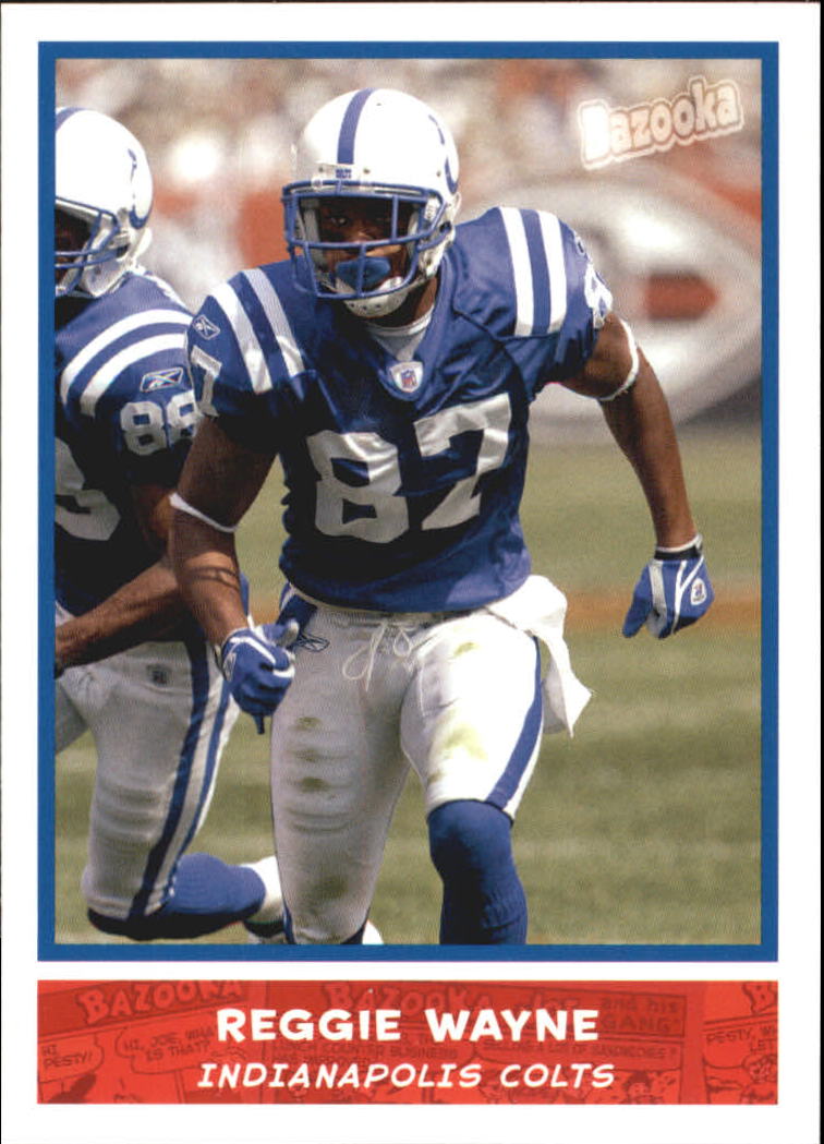 2004 Bazooka #38 Reggie Wayne
