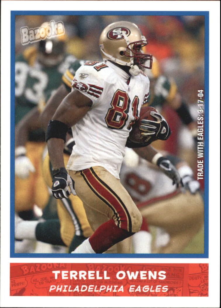 2004 Bazooka #40 Terrell Owens