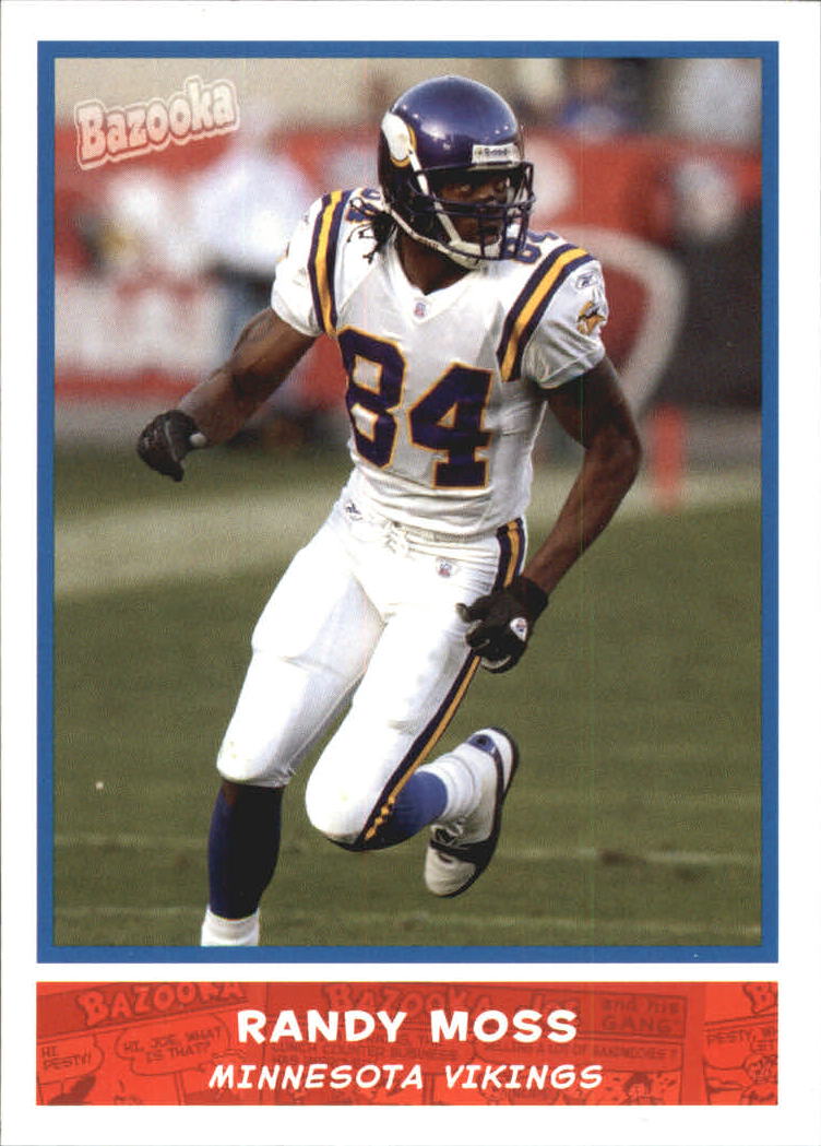 2004 Bazooka #90 Randy Moss