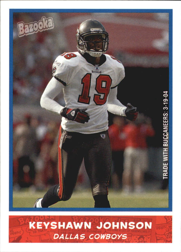 2004 Bazooka #138 Keyshawn Johnson