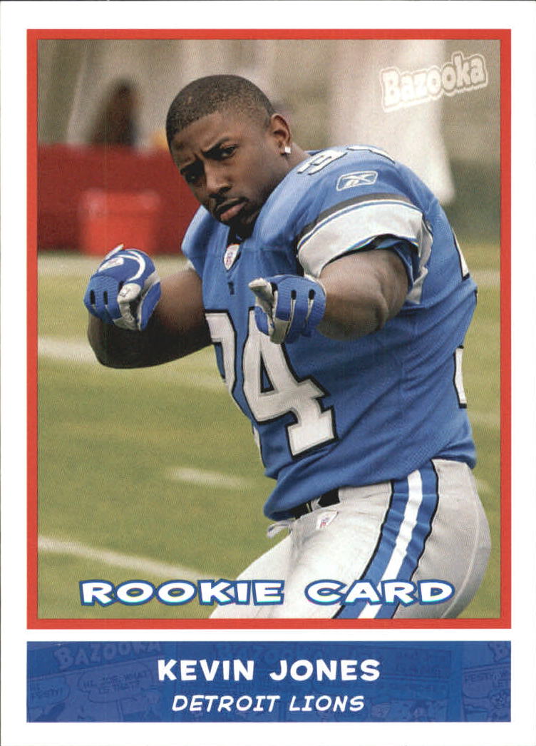 2004 Bazooka #166 Kevin Jones RC