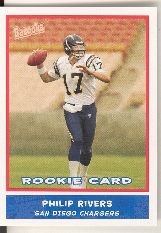 2004 Bazooka #170 Philip Rivers RC