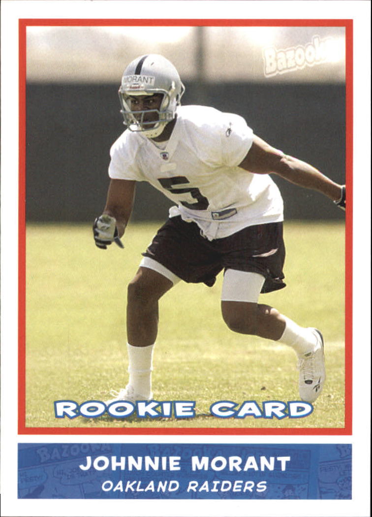 2004 Bazooka #179 Johnnie Morant RC