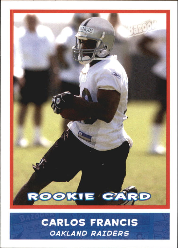 2004 Bazooka #182 Carlos Francis RC
