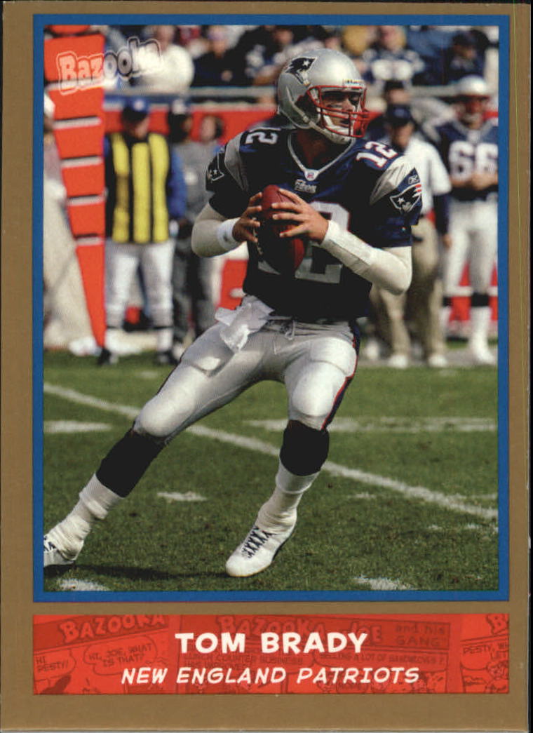 2004 Bazooka Gold #150 Tom Brady