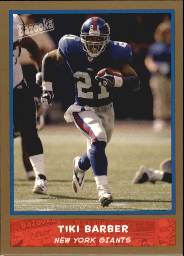 2004 Bazooka Gold #158 Tiki Barber