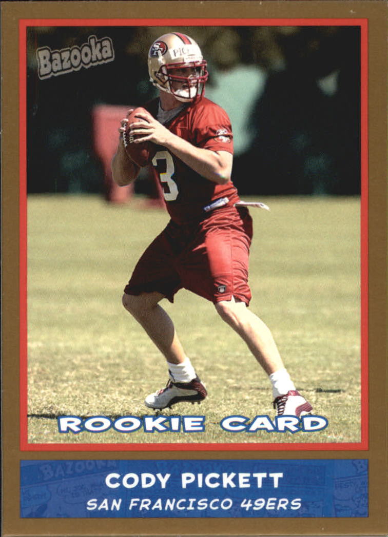 2004 Bazooka Gold #188 Cody Pickett