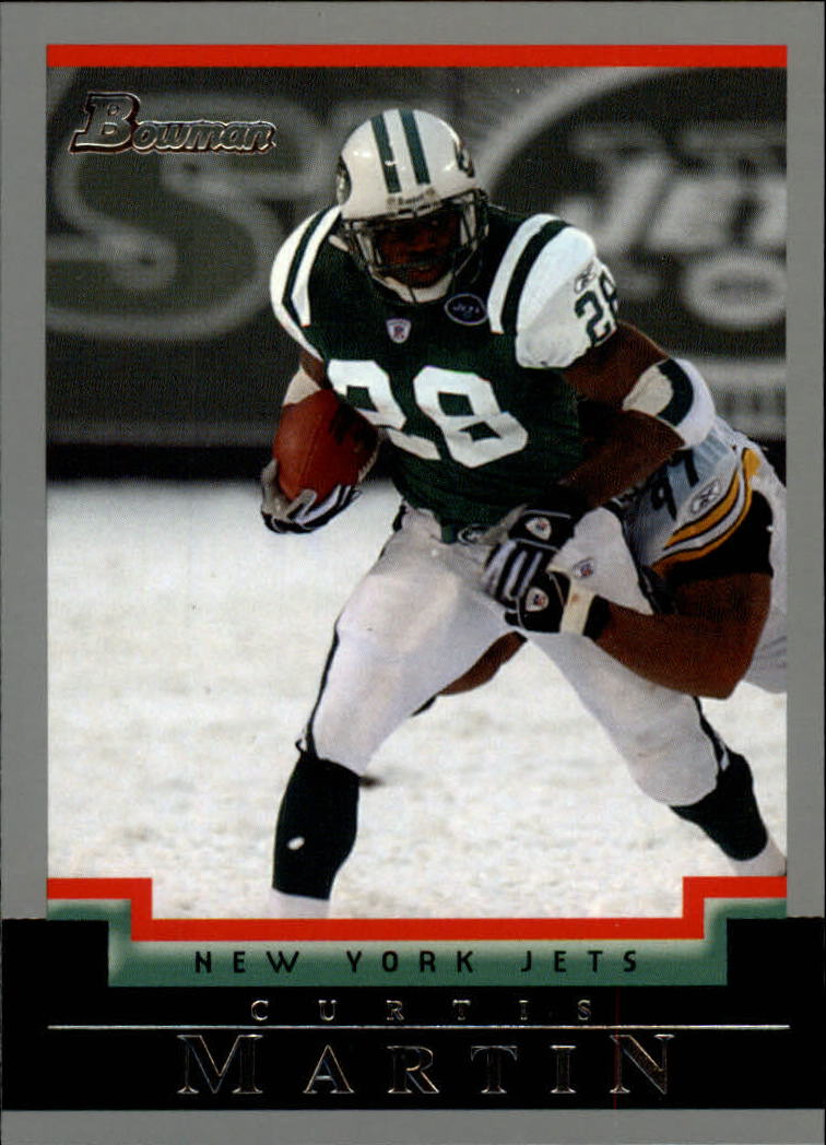 2004 Bowman #87 Curtis Martin