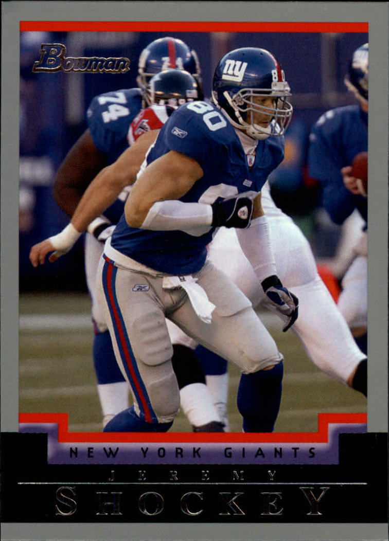 2004 Bowman #104 Jeremy Shockey