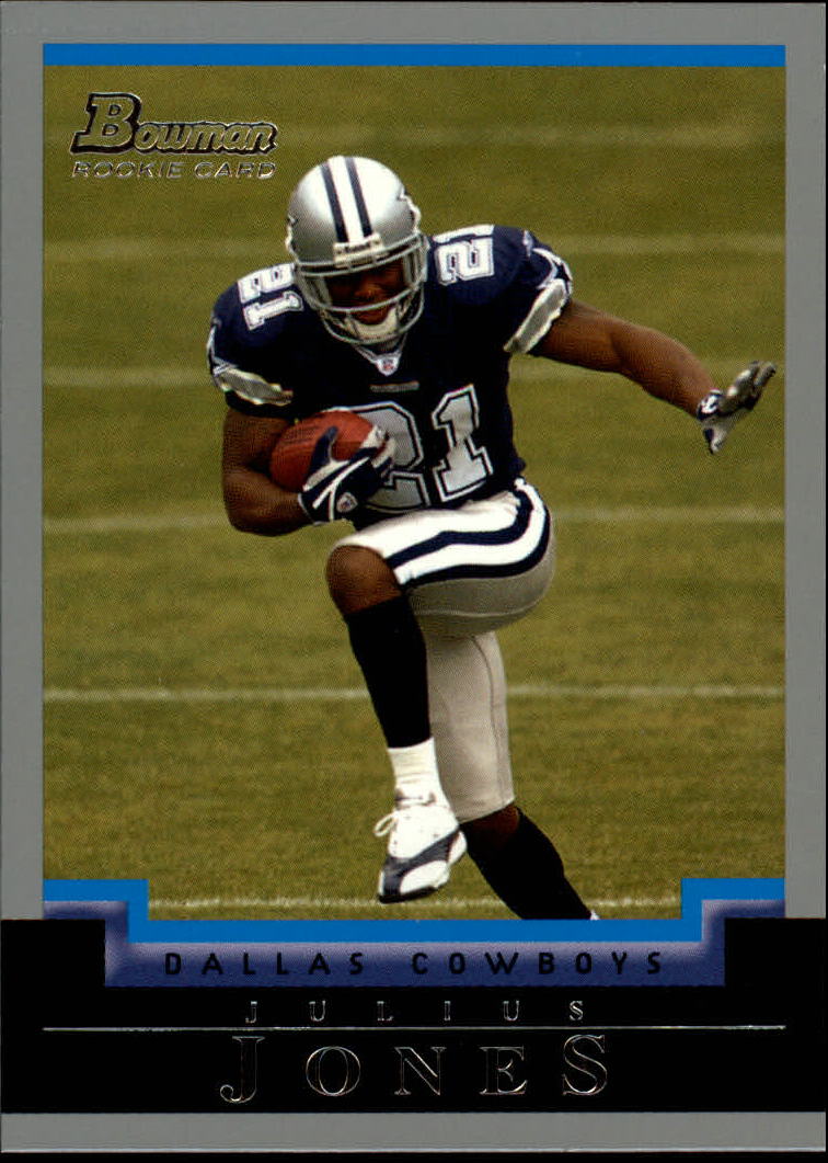 2004 Bowman #180 Julius Jones RC
