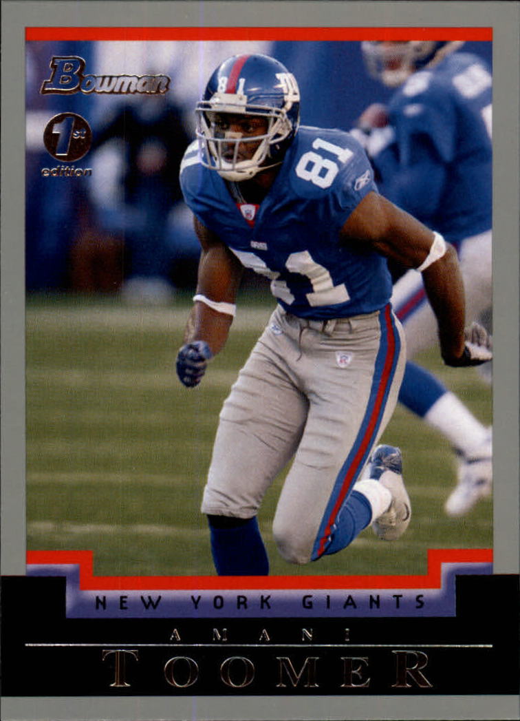 2004 Bowman First Edition #31 Amani Toomer