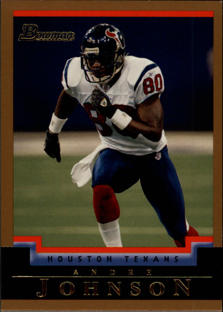 2004 Bowman Gold #18 Andre Johnson