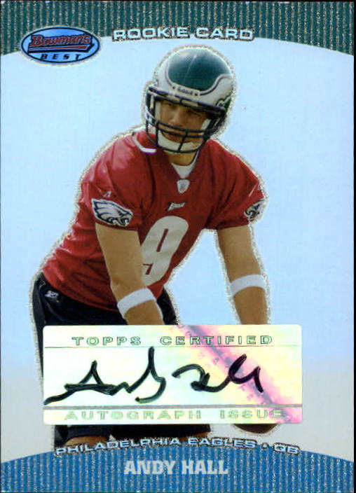 2004 Bowman's Best #152 Andy Hall AU RC