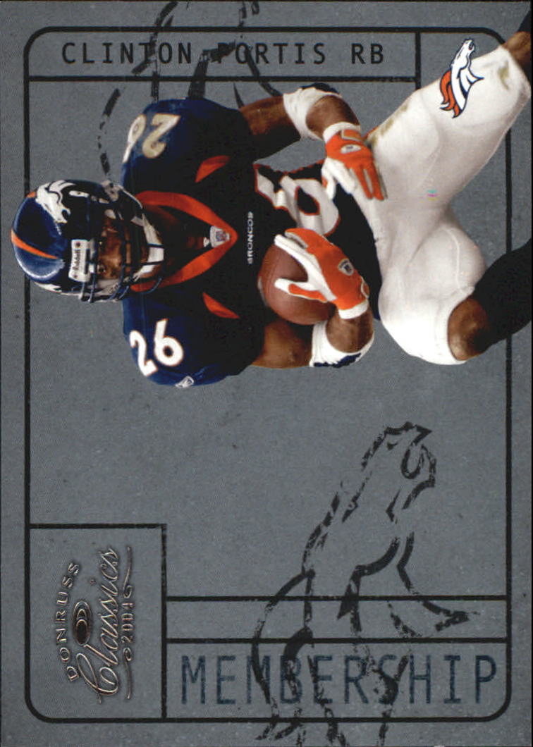 2004 Donruss Classics Membership #M5 Clinton Portis