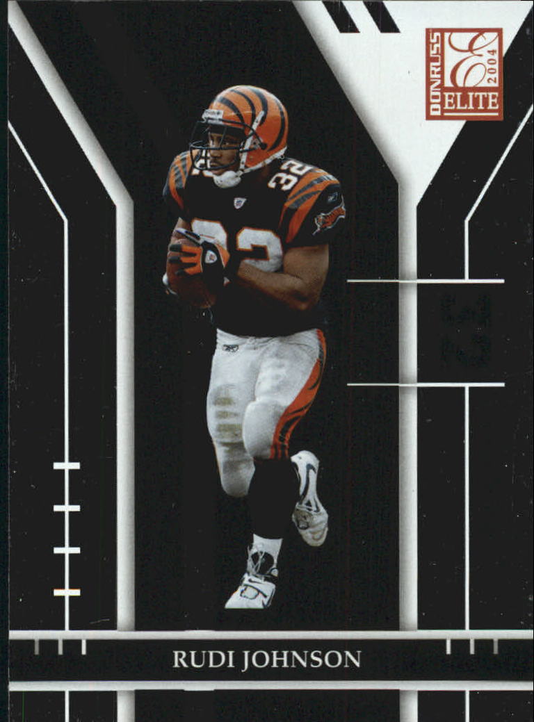 2004 Donruss Elite #22 Rudi Johnson