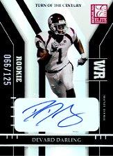 2004 Donruss Elite Turn of the Century Autographs #128 Devard Darling