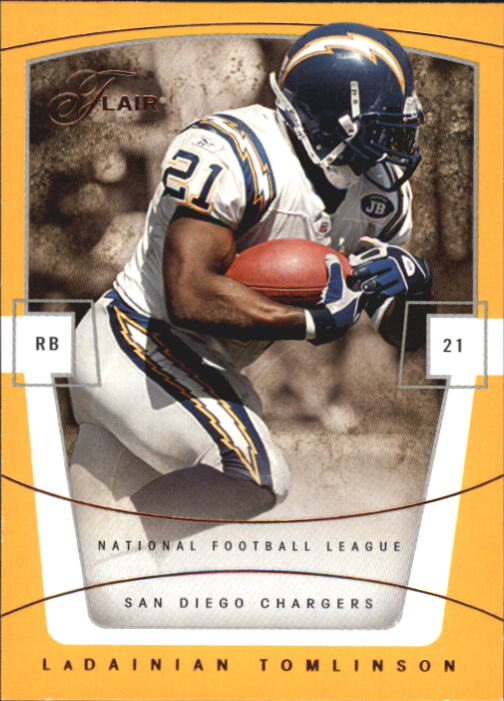 2004 Flair #6 LaDainian Tomlinson