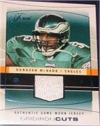 2004 Flair Gridiron Cuts Blue #GCDM2 Donovan McNabb