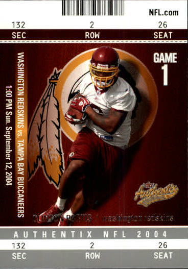2004 Fleer Authentix #27 Clinton Portis