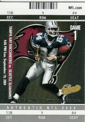 2004 Fleer Authentix #30 Joey Galloway front image