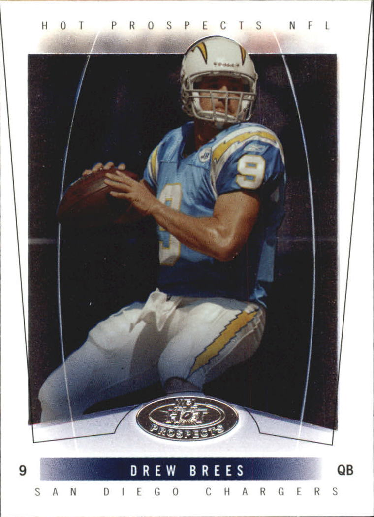 2004 Hot Prospects #4 Drew Brees