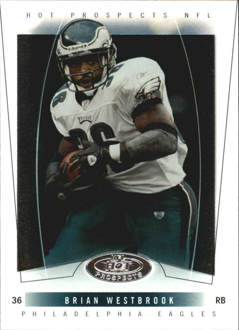 2004 Hot Prospects #49 Brian Westbrook