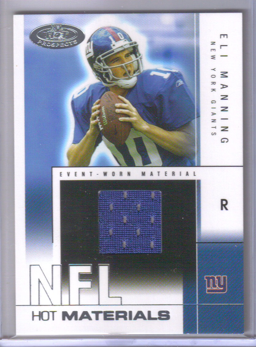 2004 Hot Prospects Hot Materials #HMEM Eli Manning