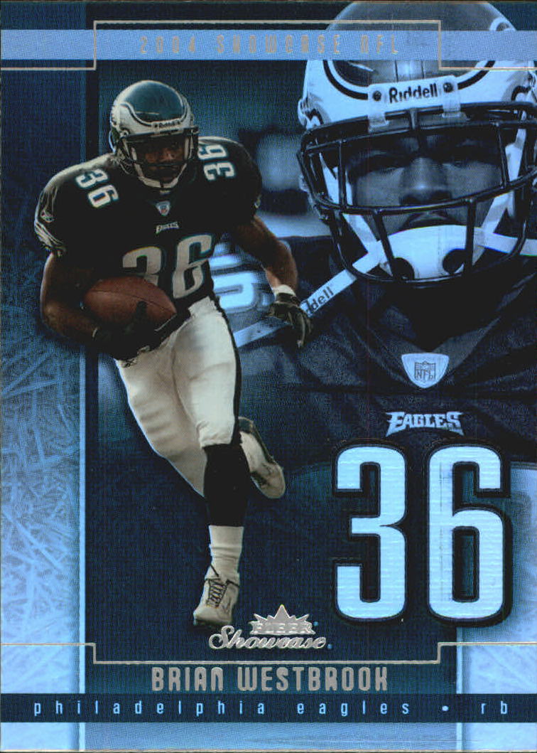 2004 Fleer Showcase #75 Brian Westbrook