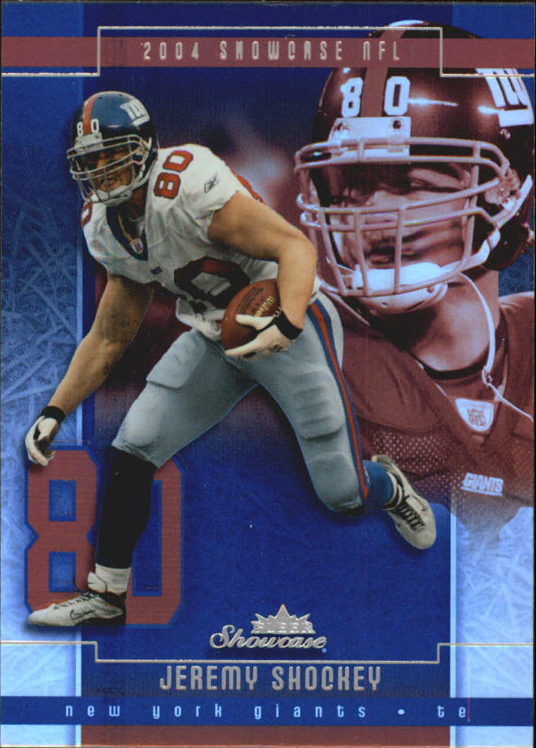 2004 Fleer Showcase #93 Jeremy Shockey