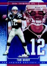 2004 Fleer Showcase #100 Tom Brady