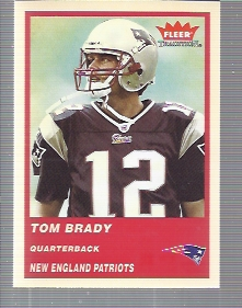 2004 Fleer Tradition #51 Tom Brady