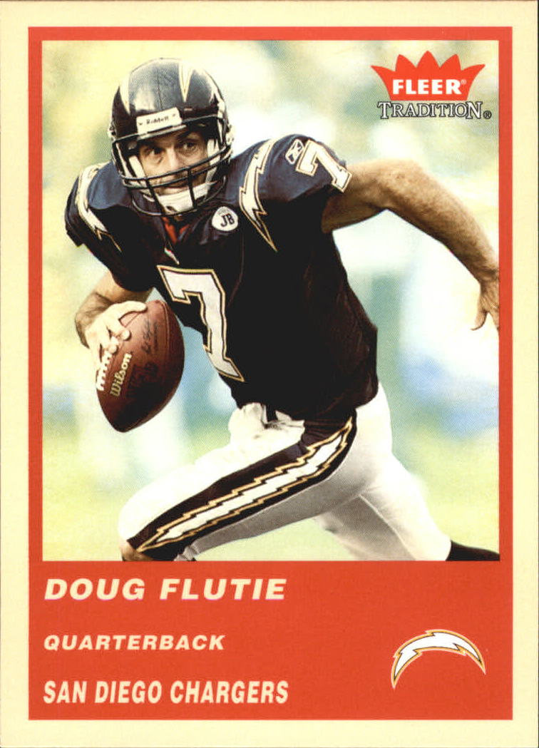 2004 Fleer Tradition #299 Doug Flutie