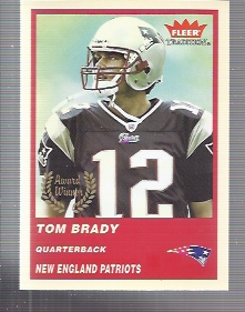 2004 Fleer Tradition #324 Tom Brady AW