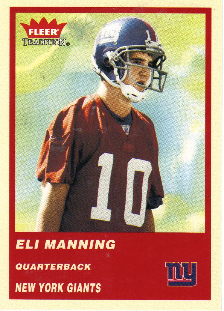 2004 Fleer Tradition #331 Eli Manning RC