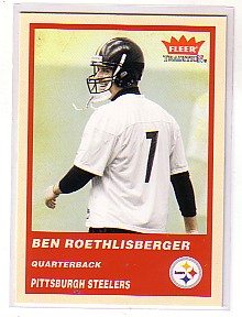 2004 Fleer Tradition #333 Ben Roethlisberger RC