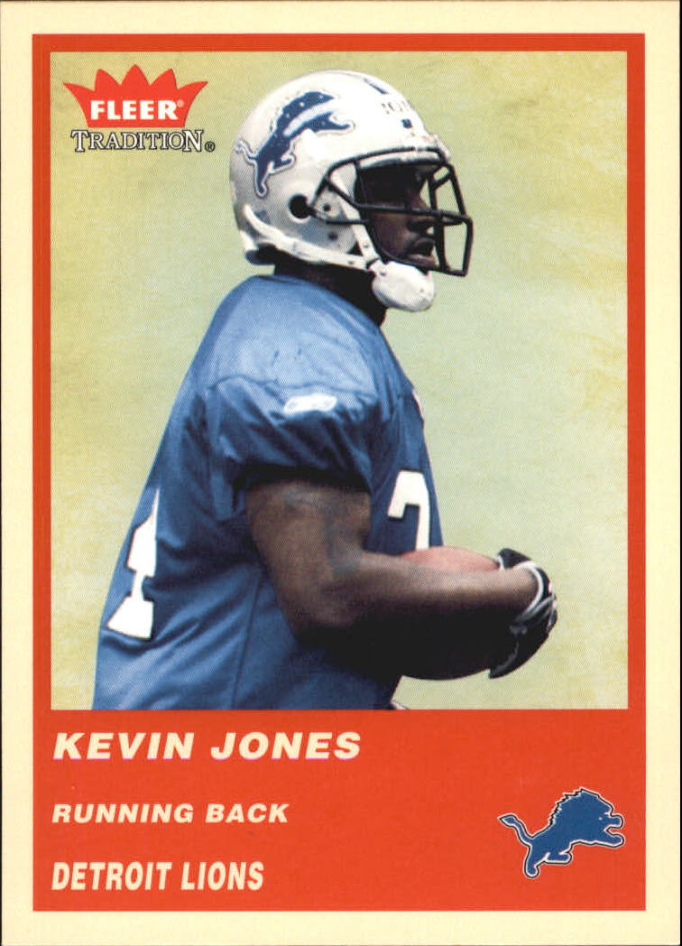 2004 Fleer Tradition #339 Kevin Jones RC