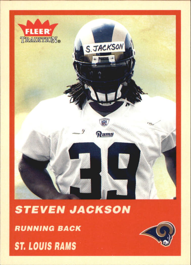 2004 Fleer Tradition #341 Steven Jackson RC