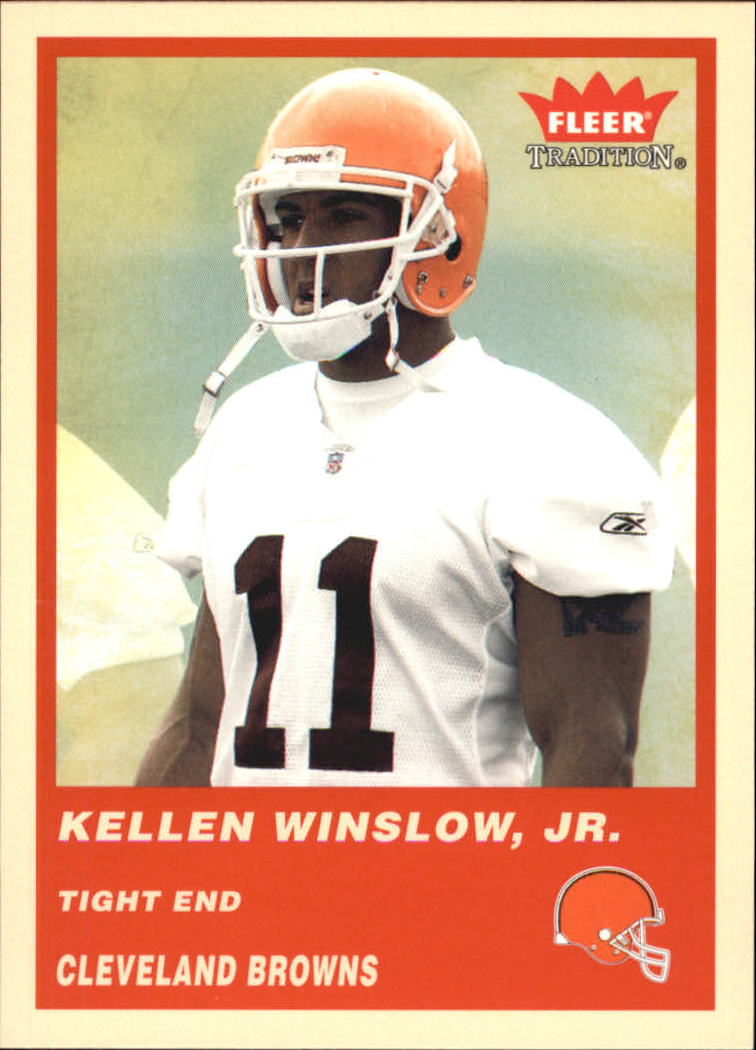 2004 Fleer Tradition #342 Kellen Winslow RC