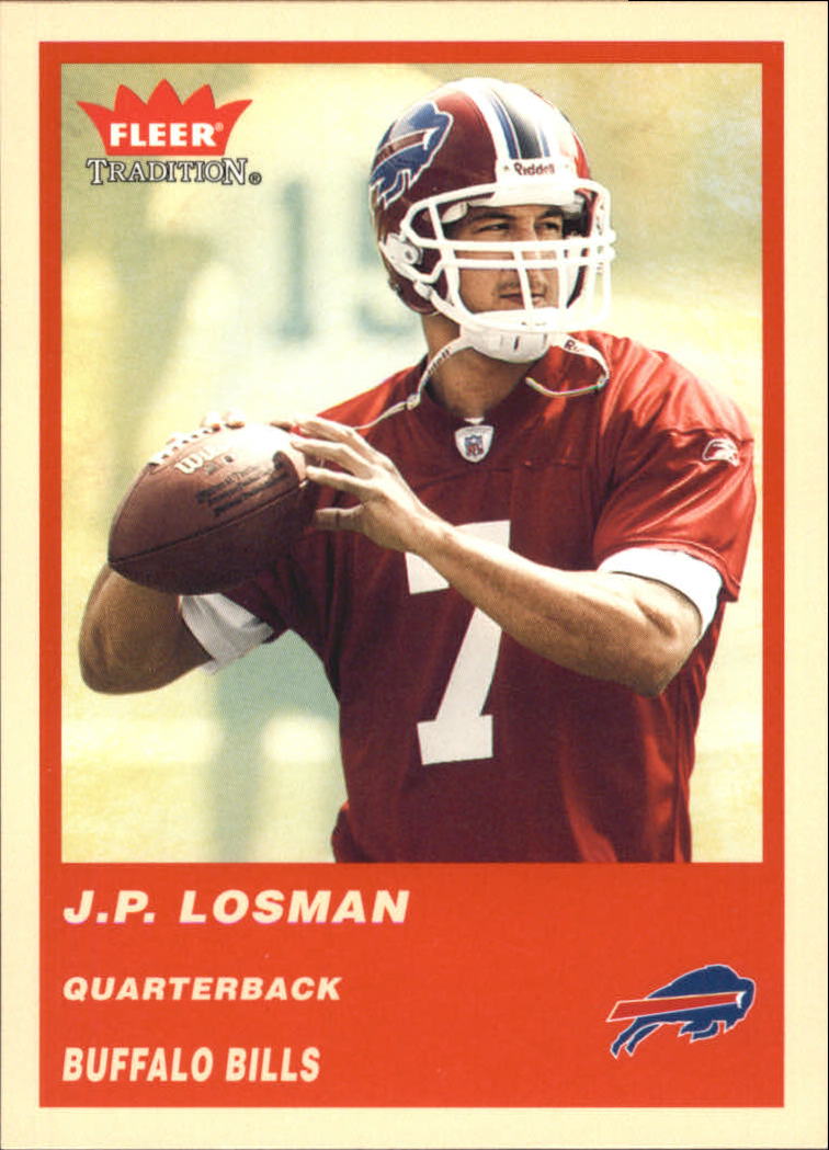 2004 Fleer Tradition #344 J.P. Losman RC