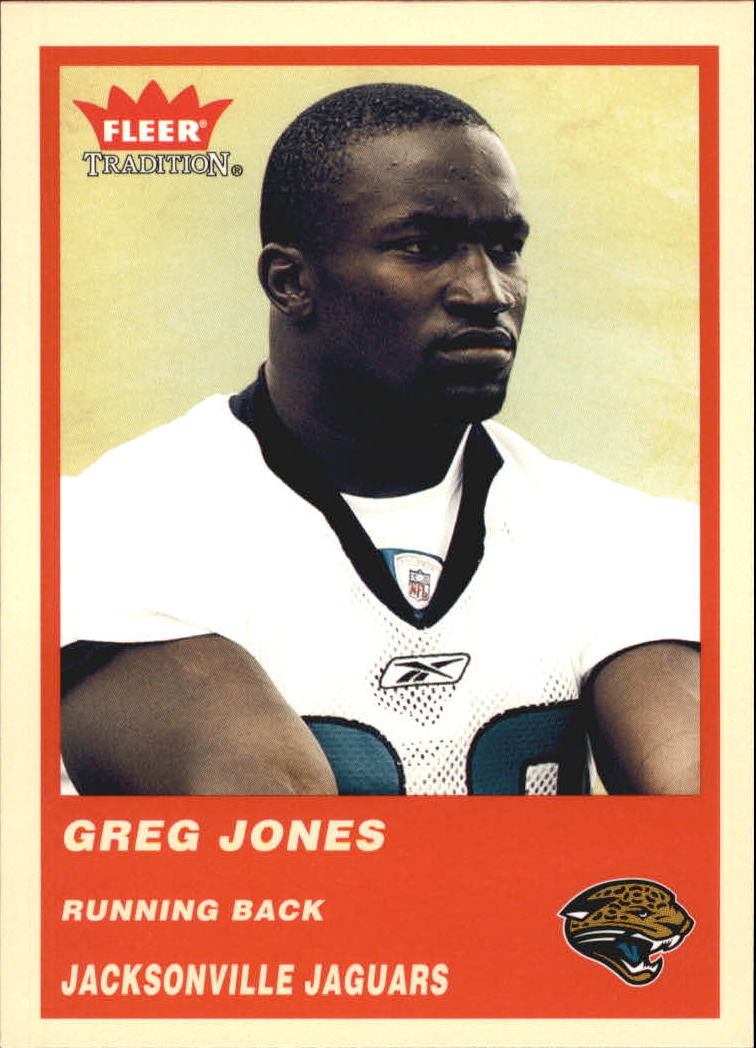 2004 Fleer Tradition #345 Greg Jones RC
