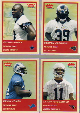 2004 Fleer Tradition #349 Julius Jones RC