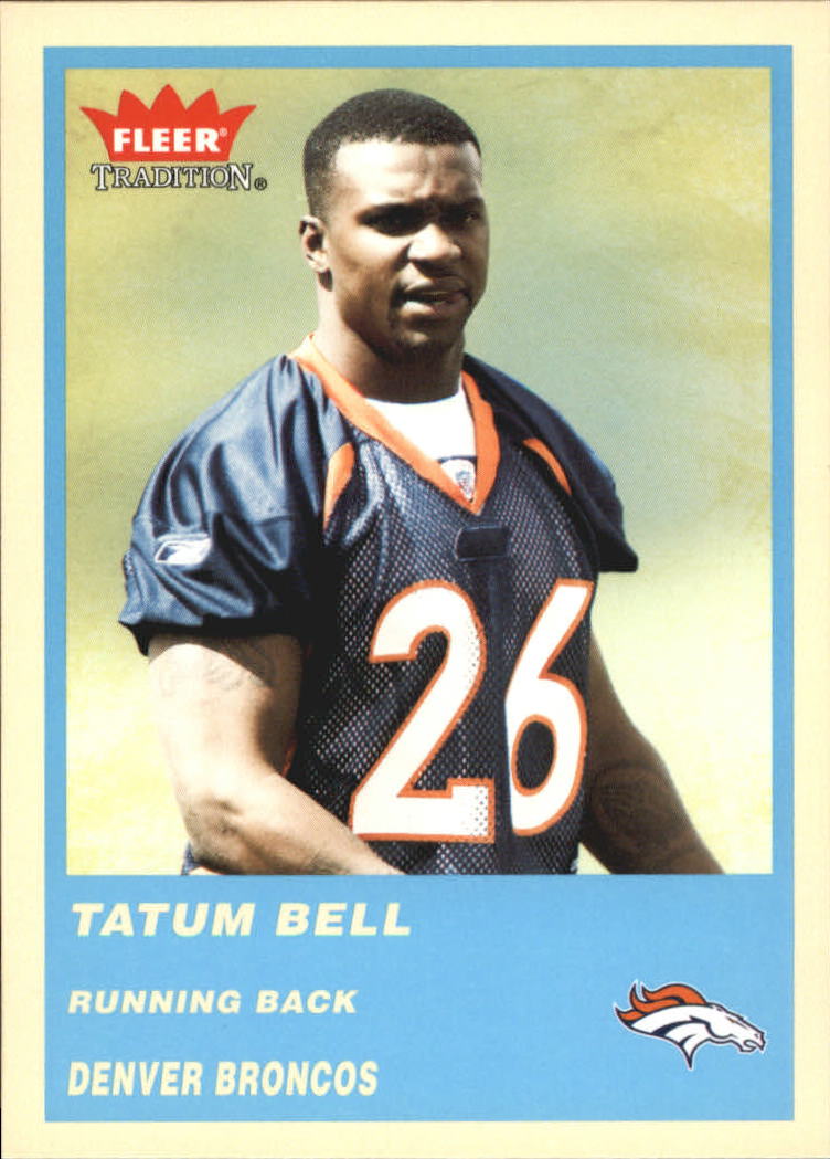 2004 Fleer Tradition Blue #334 Tatum Bell